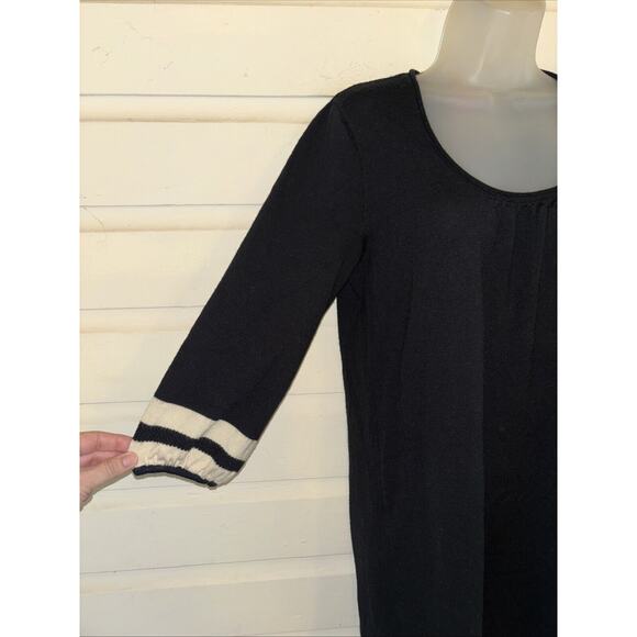 Lilly Pulitzer 100% Merino Wool 3:4 Sleeve Pullover Knit Dress Size L - Picture 5 of 8